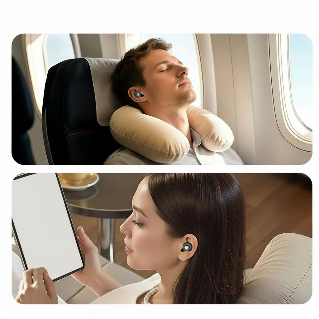 MigraineCompanion™ Premium Noise-Cancelling Earplugs