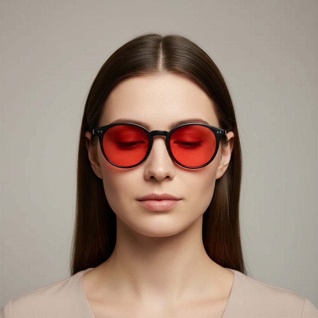 MigraineCompanion™ Light Sensitivity Glasses – Round