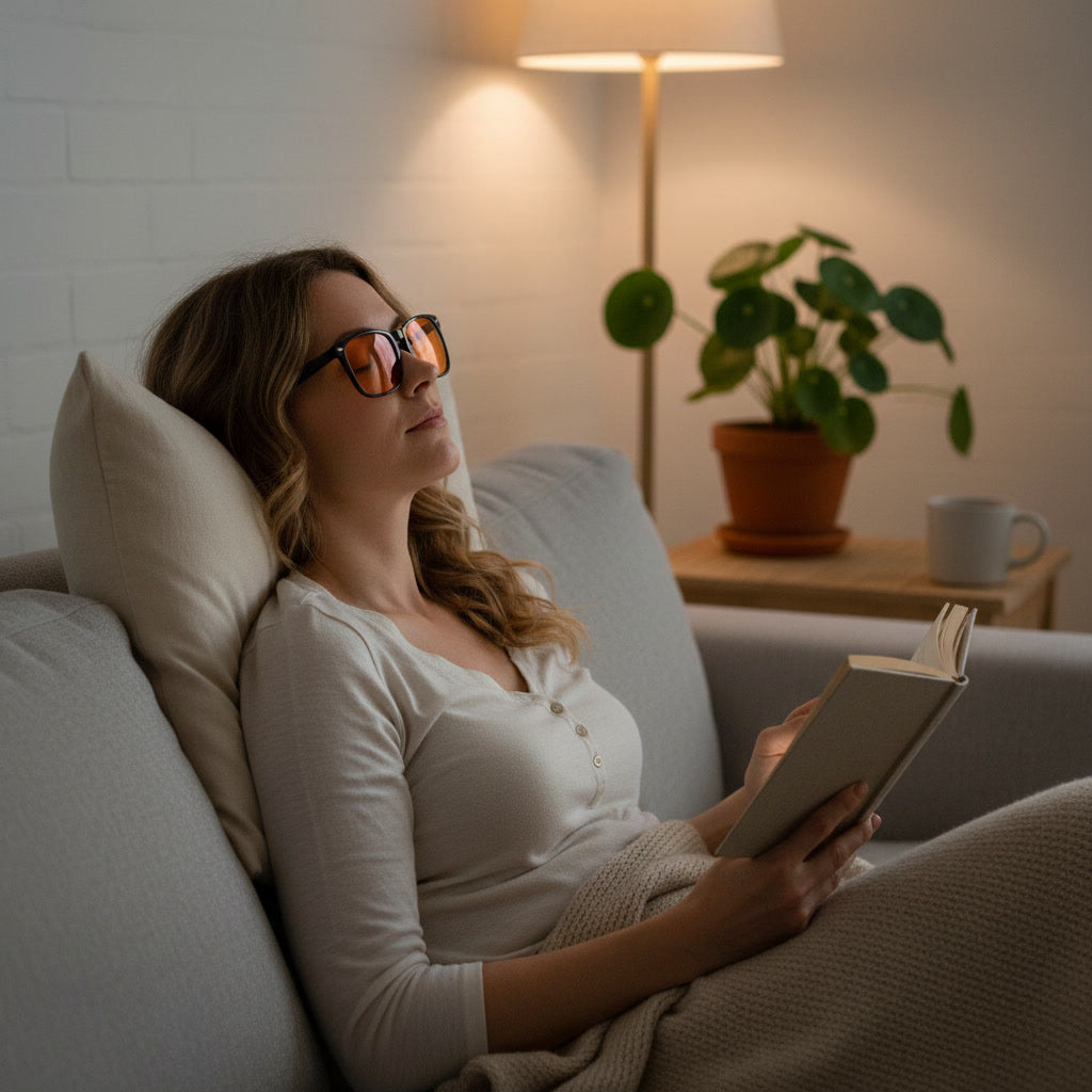 MigraineCompanion™ Light Sensitivity Glasses – Square