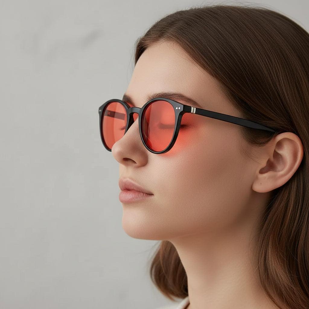 MigraineCompanion™ Light Sensitivity Glasses – Round