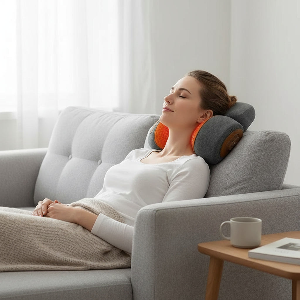 MigraineCompanion™ Wireless Massage Pillow